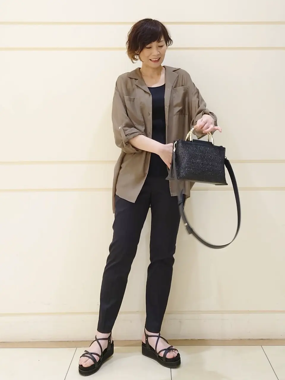 自由区 maruri コーディネート画像