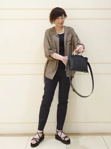 自由区 maruri コーディネート画像