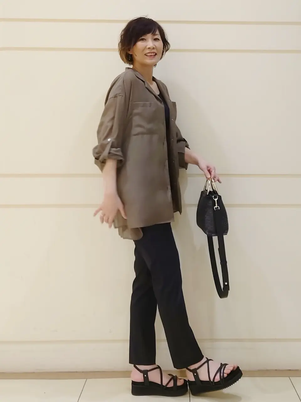 自由区 maruri コーディネート画像