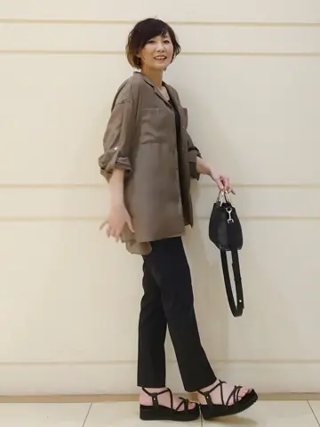 自由区 maruri コーディネート画像