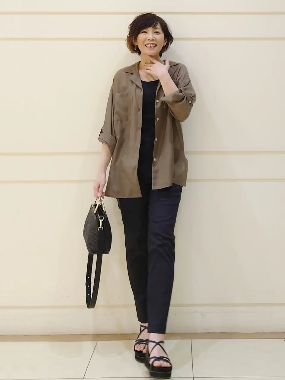 自由区 maruri コーディネート画像