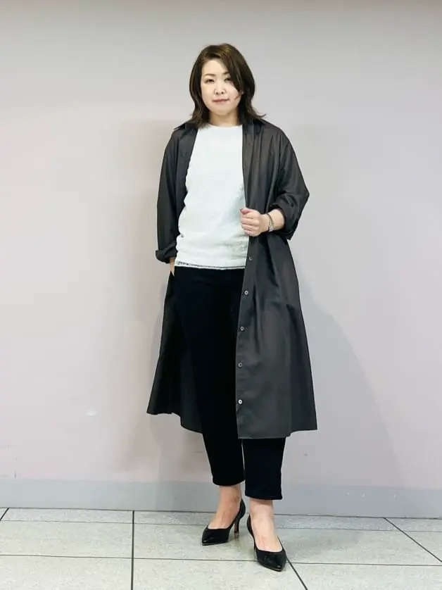 自由区 上島 コーディネート画像