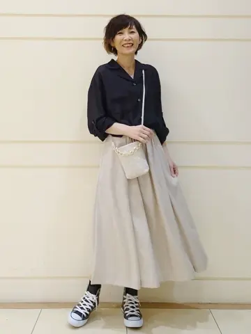 自由区 maruri コーディネート画像