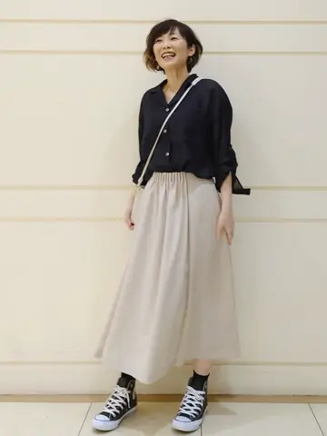 自由区 maruri コーディネート画像