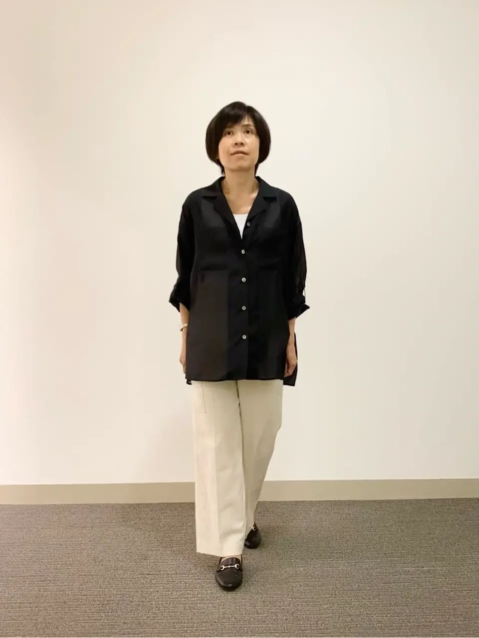 自由区 成川 コーディネート画像