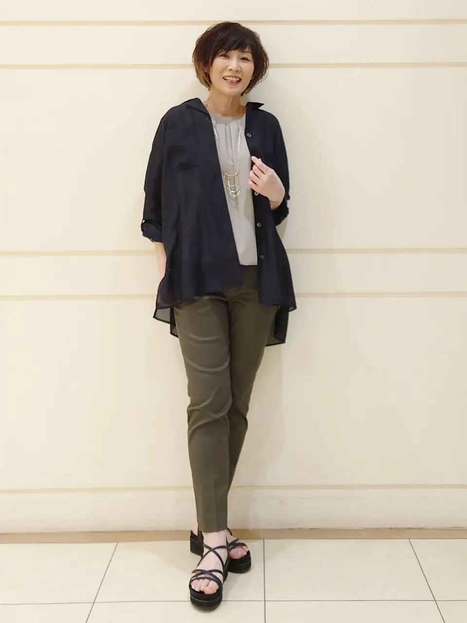 自由区 maruri コーディネート画像