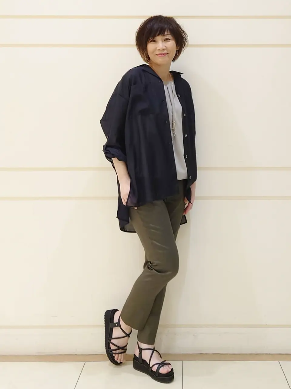 自由区 maruri コーディネート画像