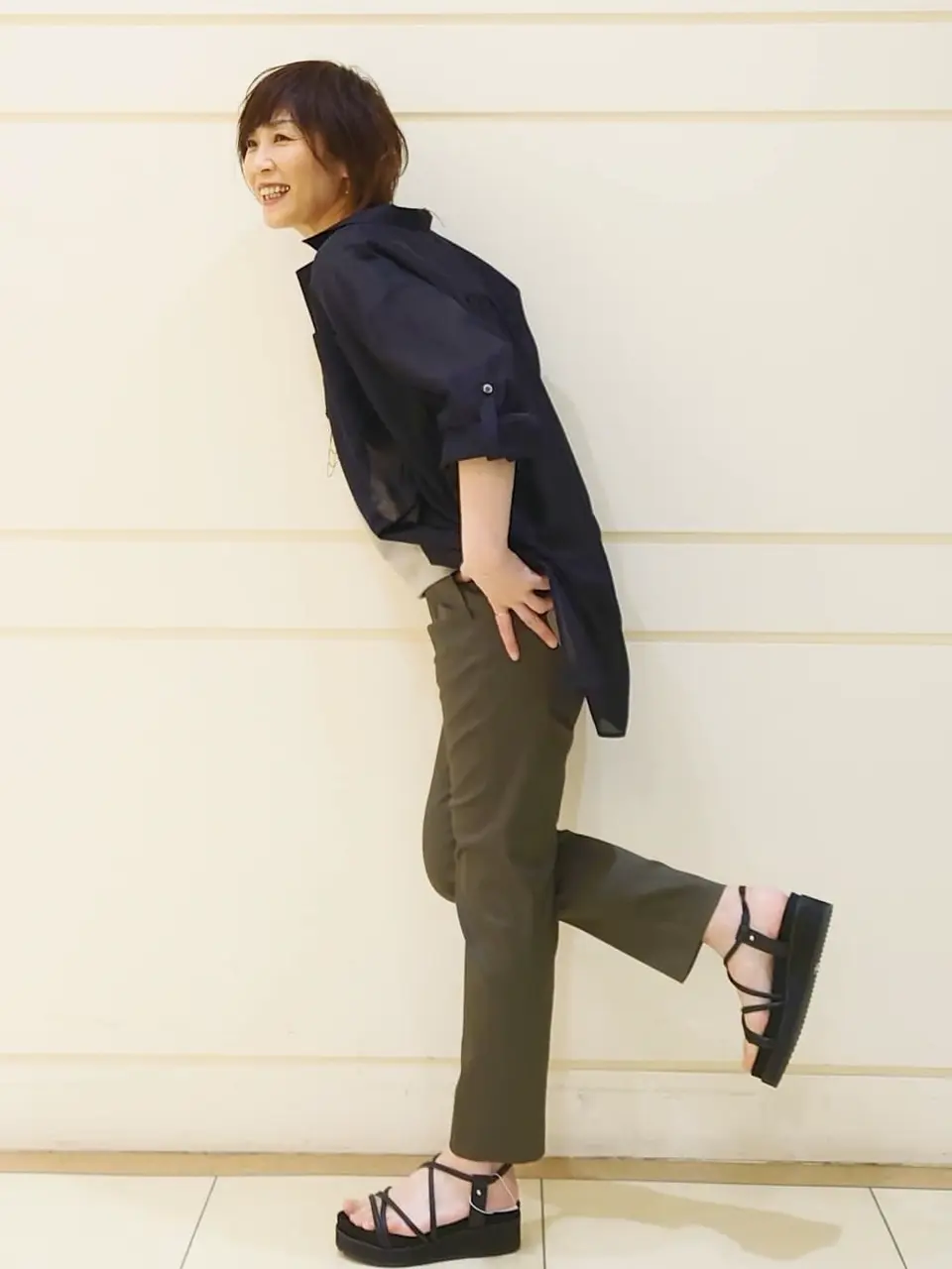 自由区 maruri コーディネート画像