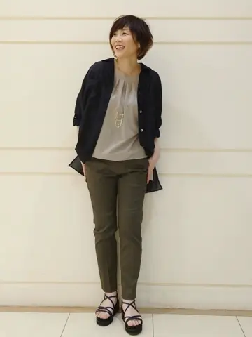 自由区 maruri コーディネート画像