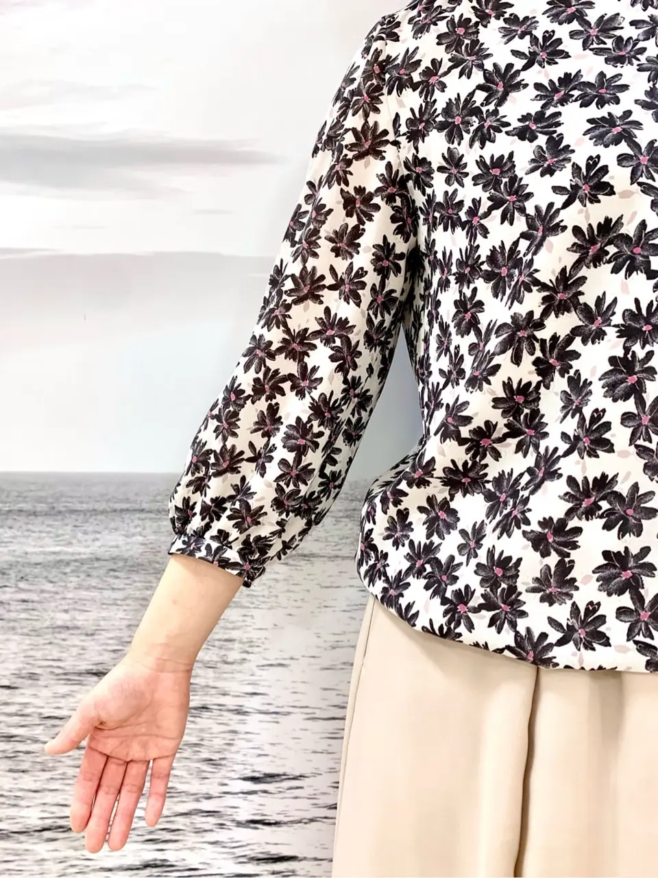 自由区 中鉢 コーディネート画像