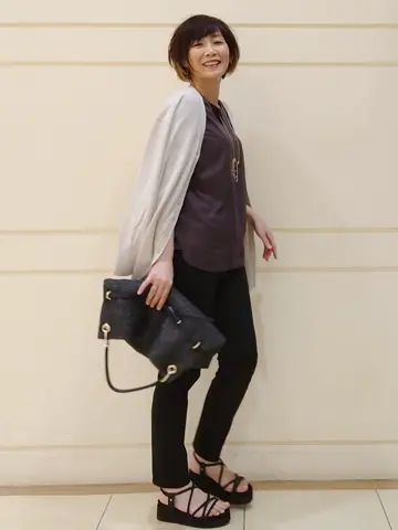 自由区 maruri コーディネート画像