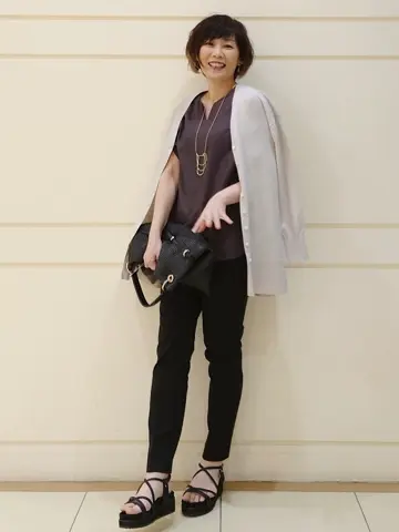 自由区 maruri コーディネート画像