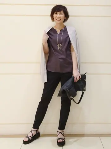 自由区 maruri コーディネート画像