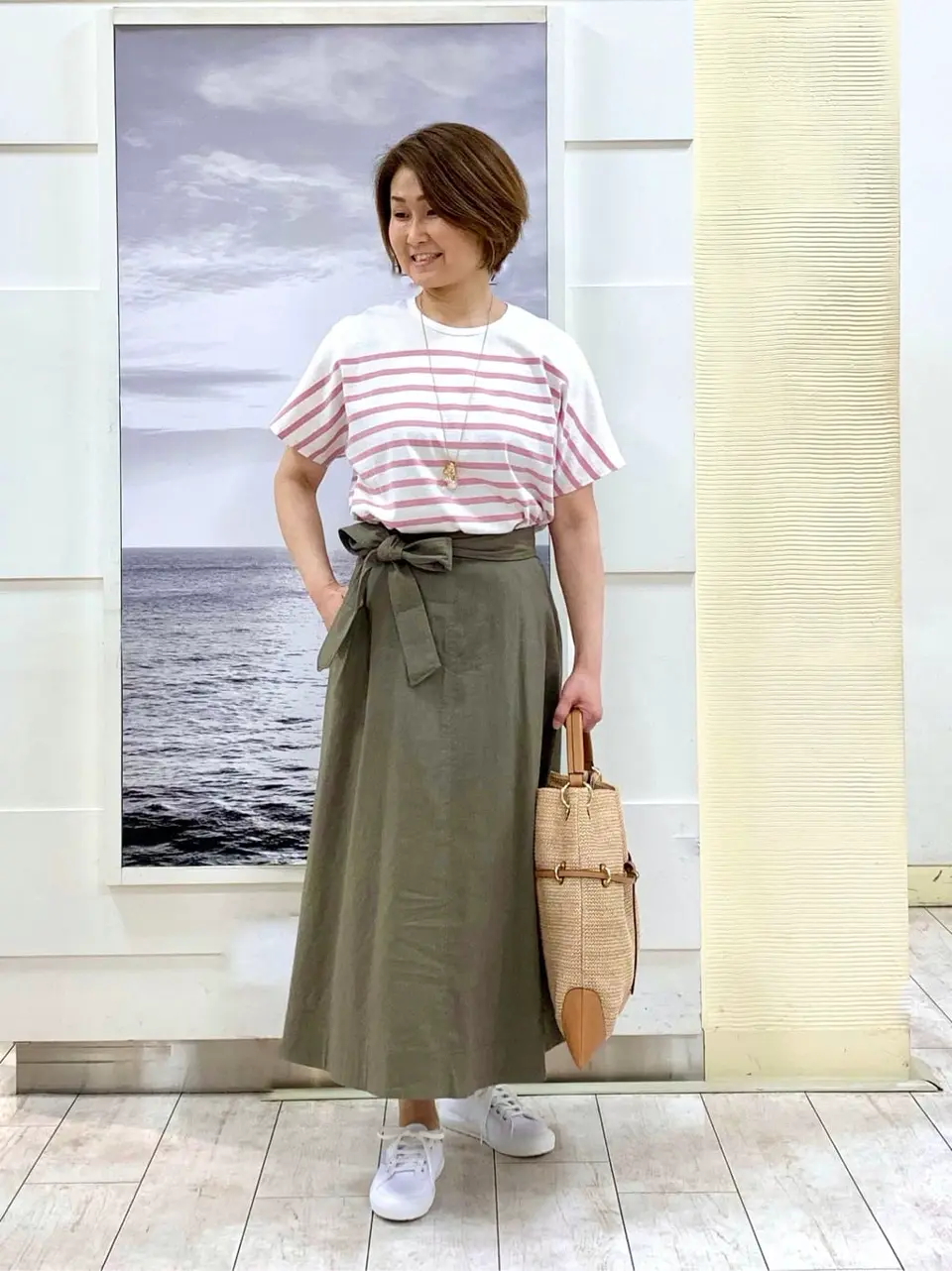  中鉢 コーディネート画像