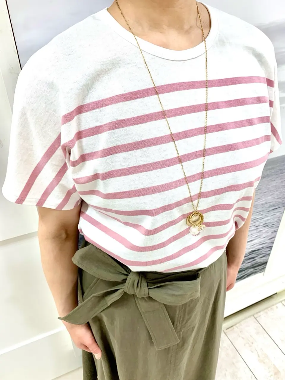 自由区 中鉢 コーディネート画像