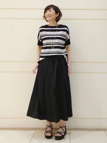 自由区 maruri コーディネート画像