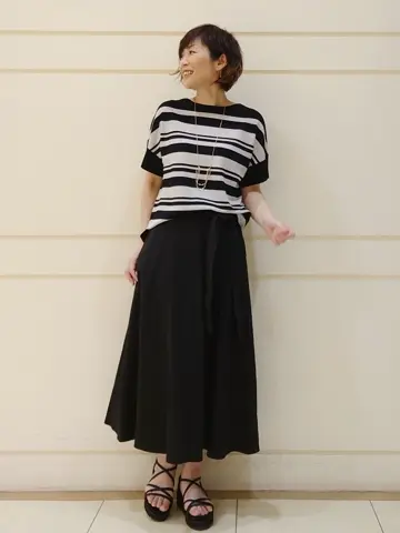 自由区 maruri コーディネート画像