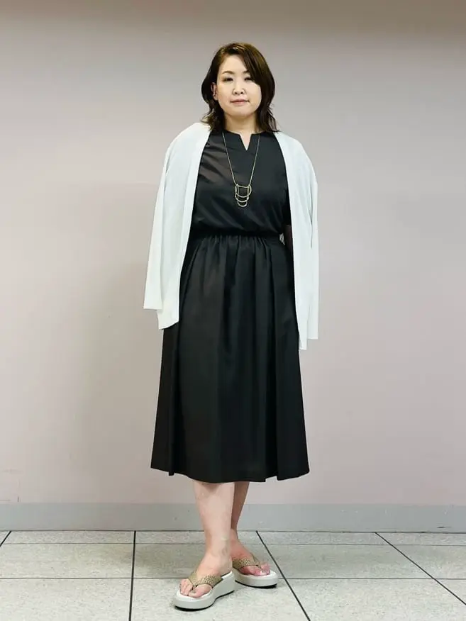 自由区 上島 コーディネート画像