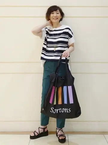 自由区 maruri コーディネート画像