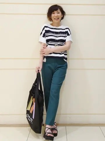 自由区 maruri コーディネート画像