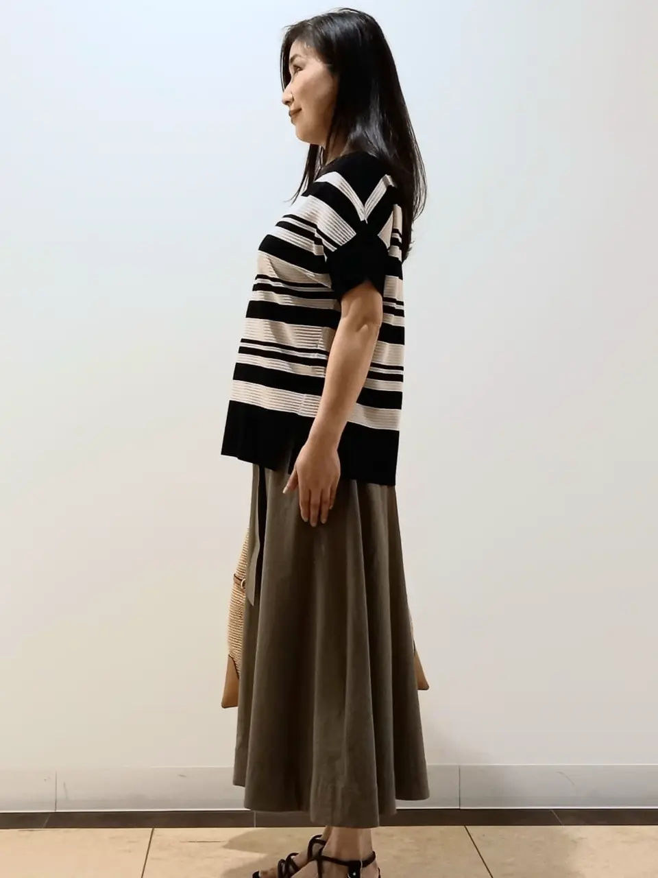 自由区 中川 コーディネート画像