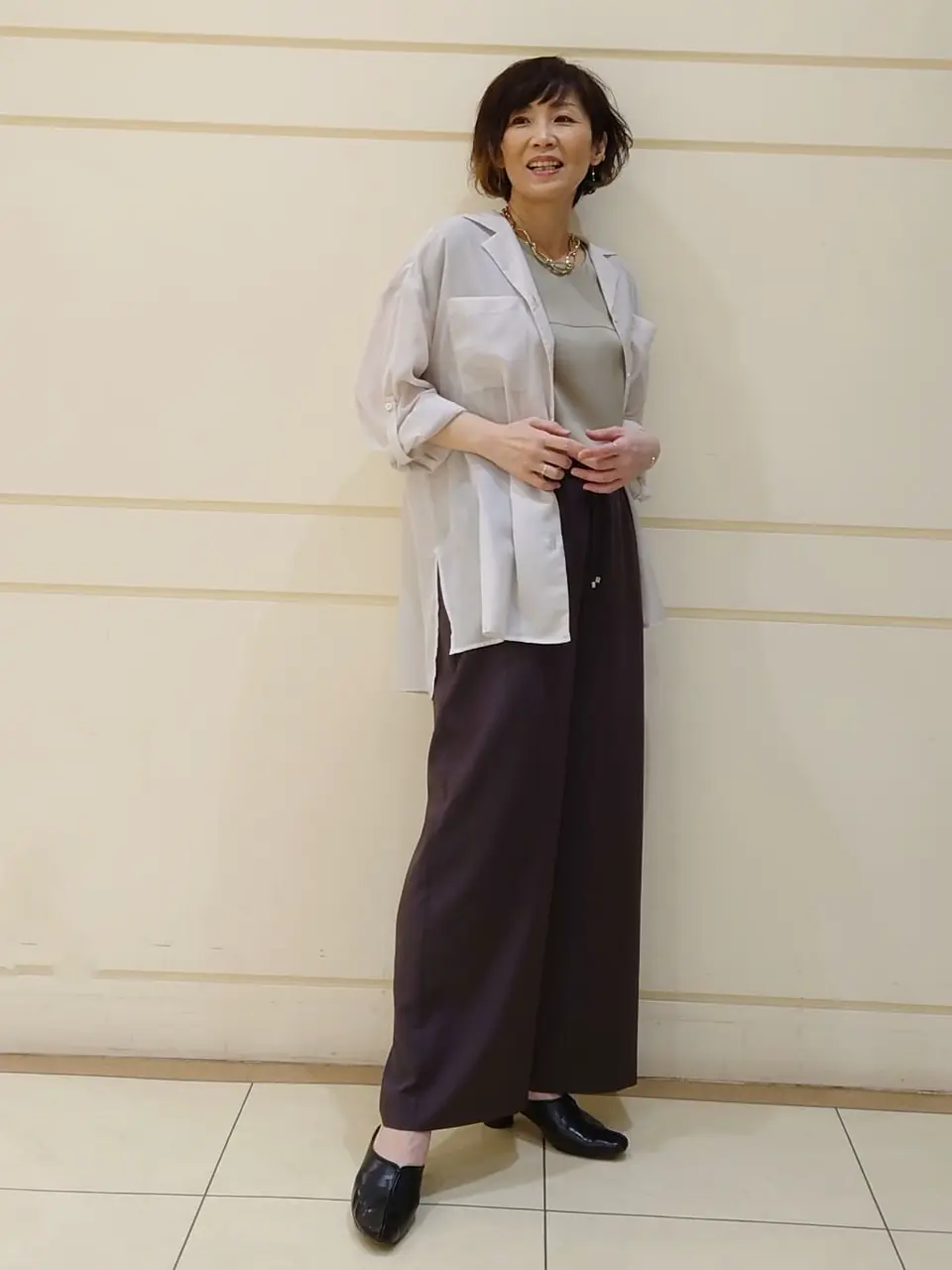 自由区 maruri コーディネート画像