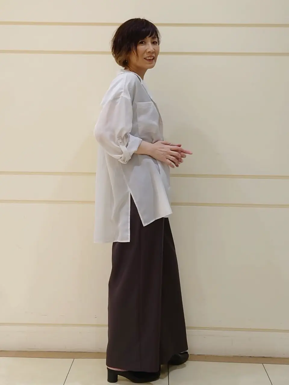 自由区 maruri コーディネート画像