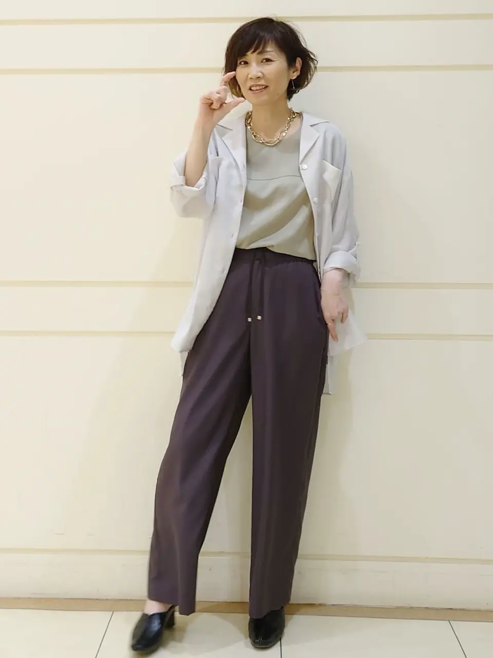 自由区 maruri コーディネート画像