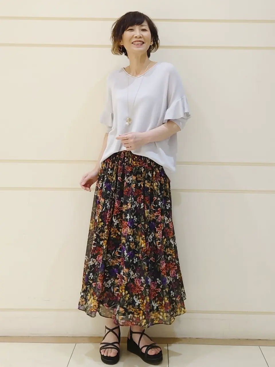 自由区 maruri コーディネート画像