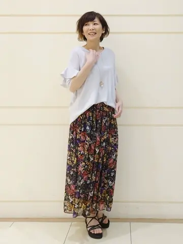 自由区 maruri コーディネート画像