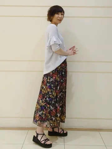 自由区 maruri コーディネート画像