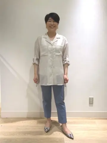 自由区 田中 コーディネート画像