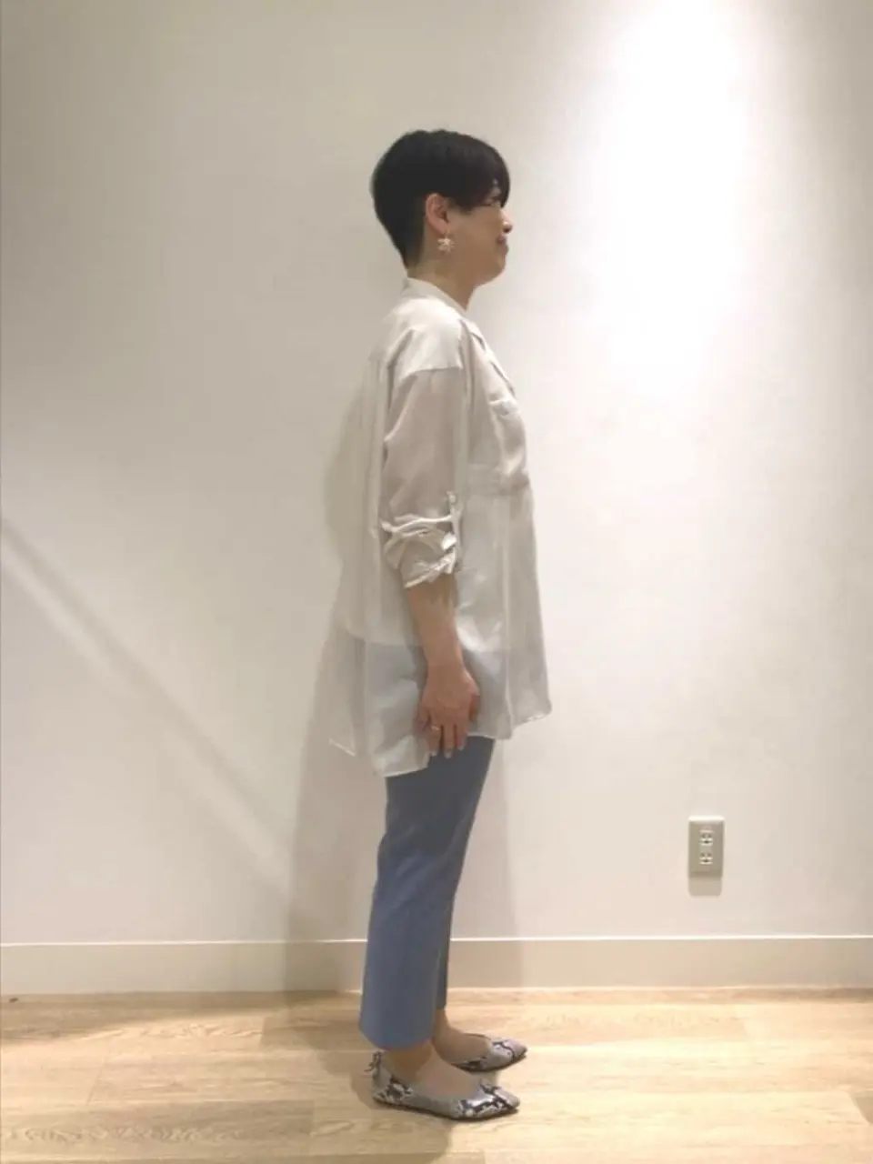 自由区 田中 コーディネート画像