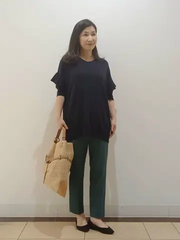 自由区 中川 コーディネート画像