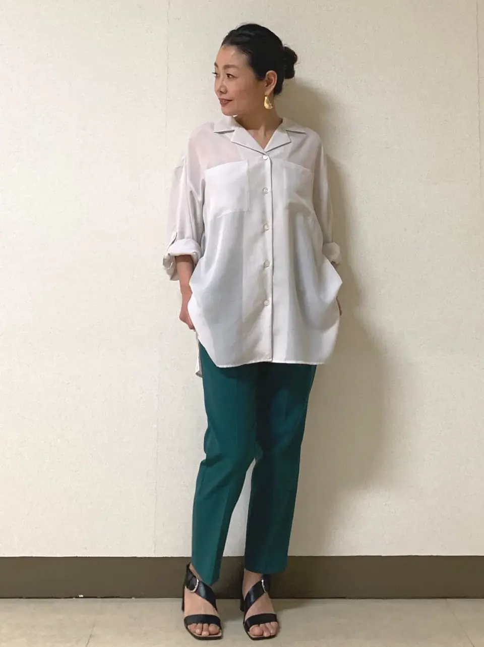 自由区 坂本 コーディネート画像