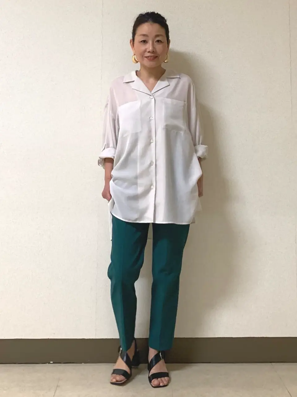 自由区 坂本 コーディネート画像