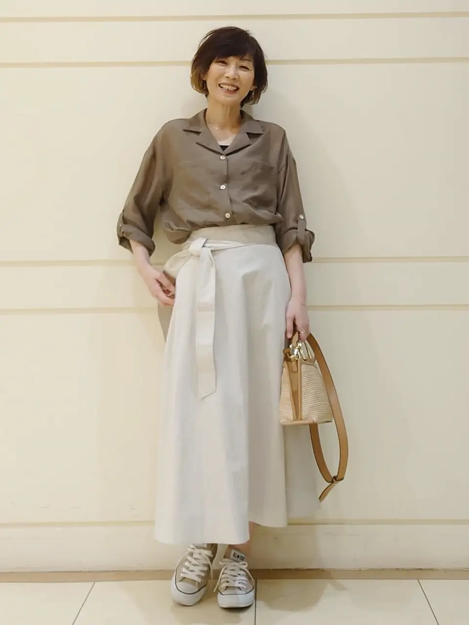 自由区 maruri コーディネート画像