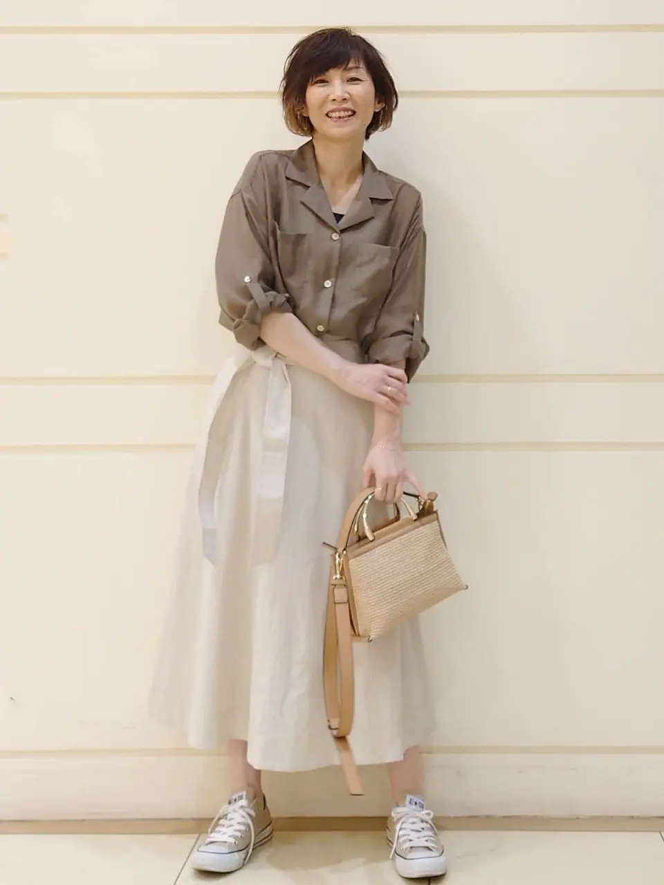 自由区 maruri コーディネート画像