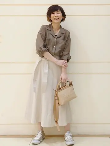 自由区 maruri コーディネート画像