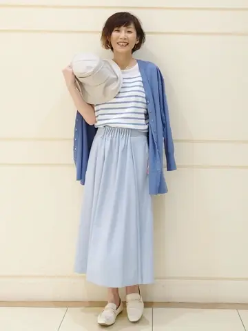 自由区 maruri コーディネート画像