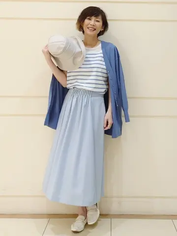 自由区 maruri コーディネート画像