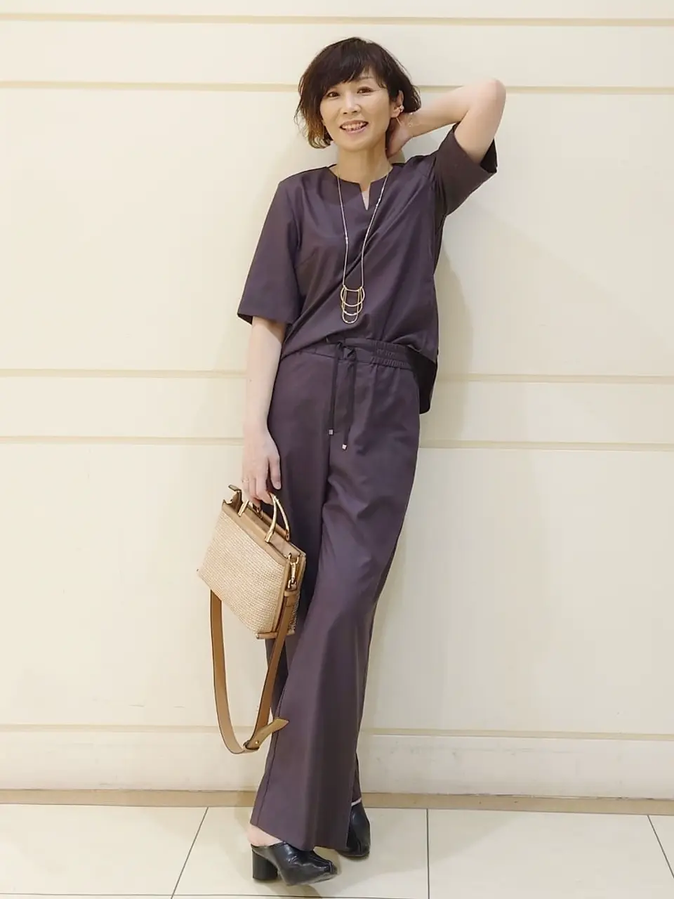 自由区 maruri コーディネート画像