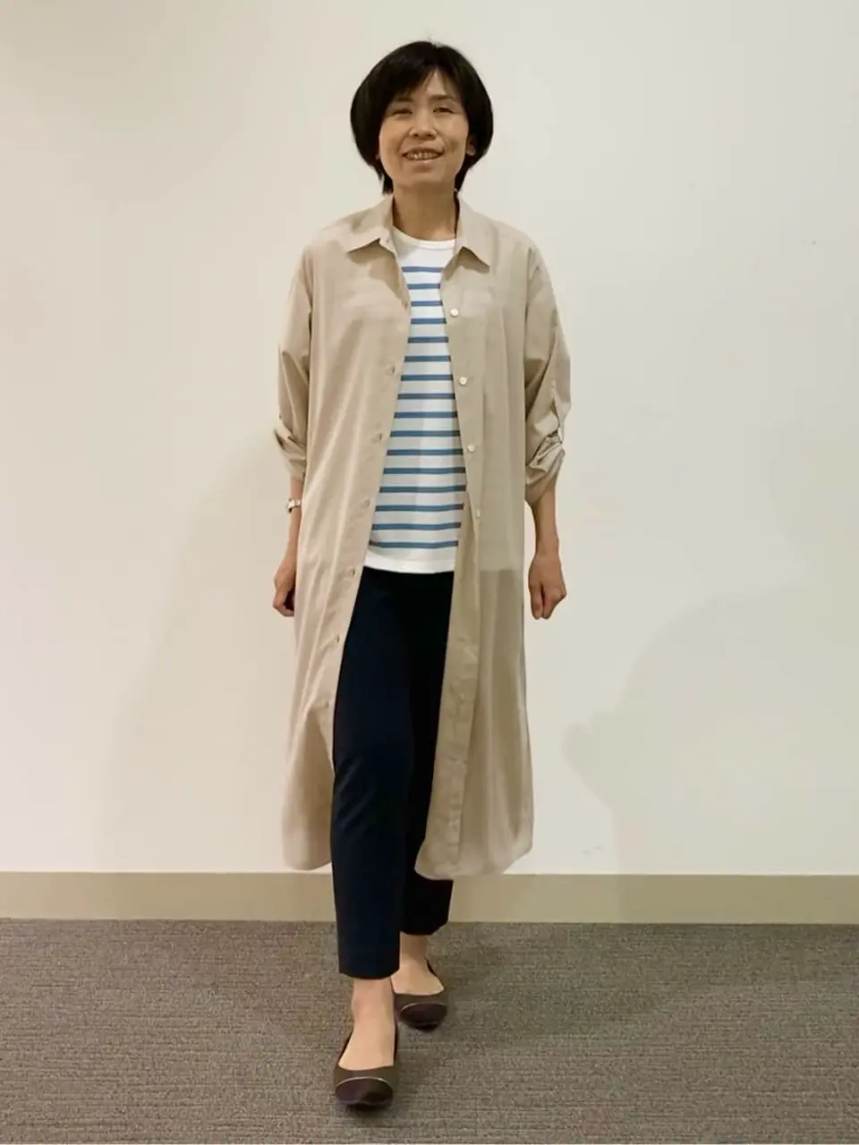 自由区 成川 コーディネート画像