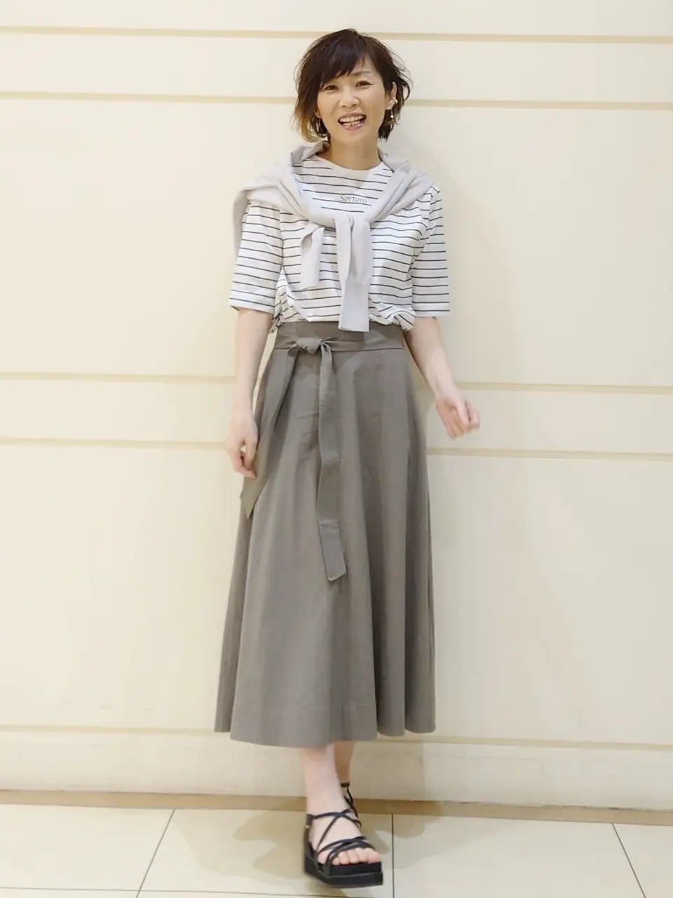 自由区 maruri コーディネート画像