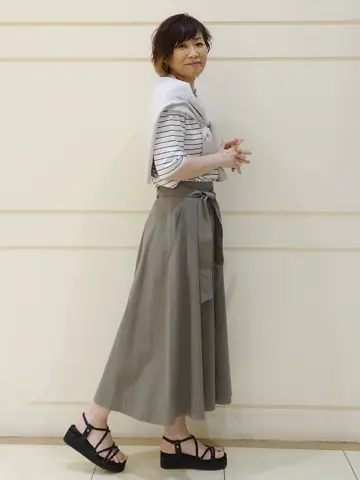 自由区 maruri コーディネート画像