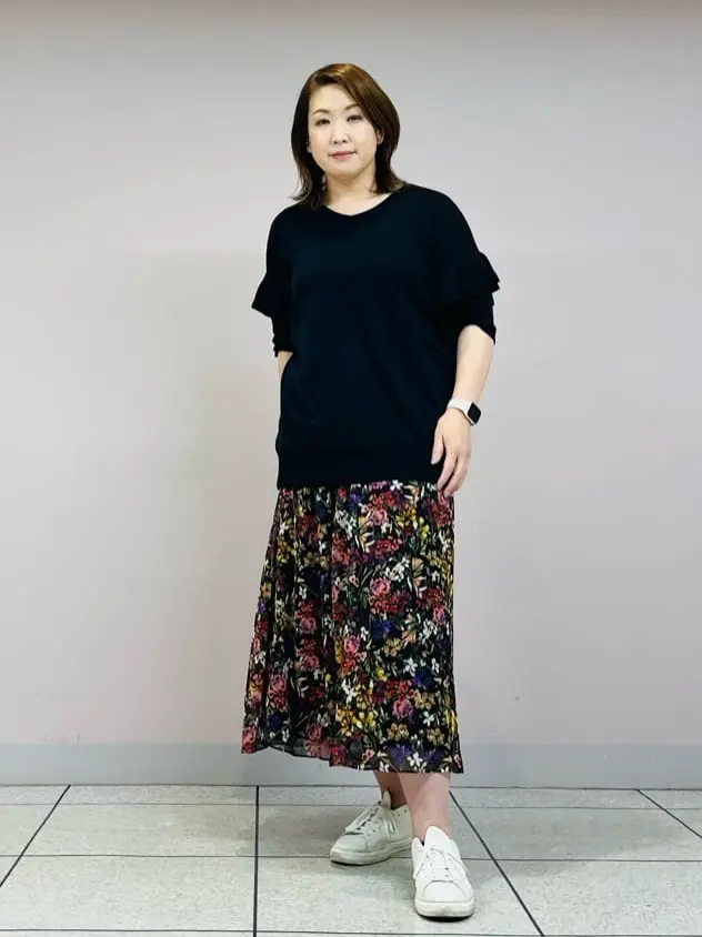 自由区 上島 コーディネート画像