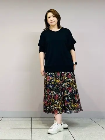 自由区 上島 コーディネート画像