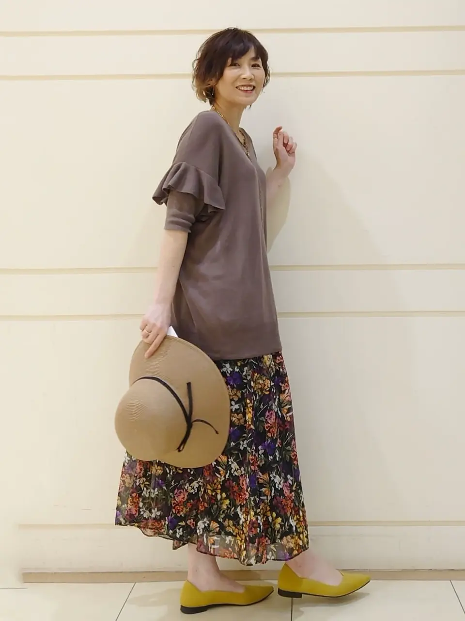 自由区 maruri コーディネート画像