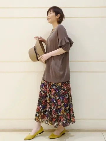 自由区 maruri コーディネート画像