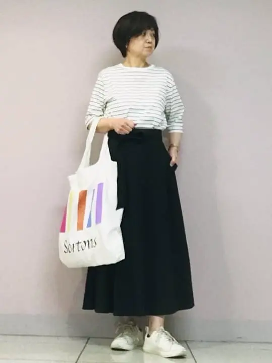 自由区 小森 コーディネート画像